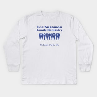 Sussman Dentistry tee ( A Serious Man ) Kids Long Sleeve T-Shirt